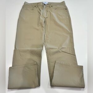 Southern Tide 5 Pocket Performance Pants Men’s 35x32 Stretch Khaki Beige Casual